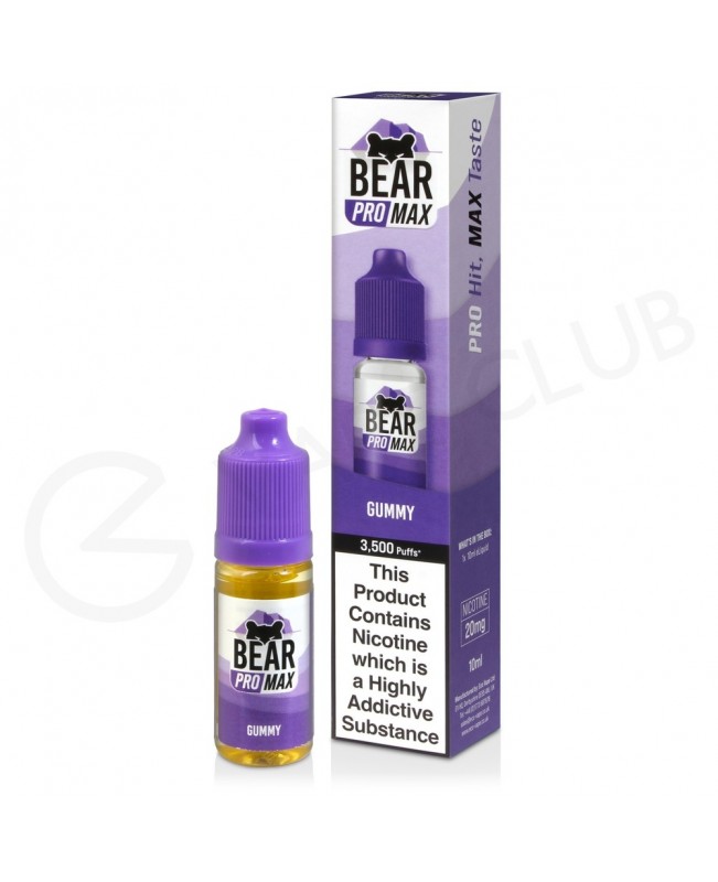 Gummy Nic Salt E-Liquid by Bear Pro Max