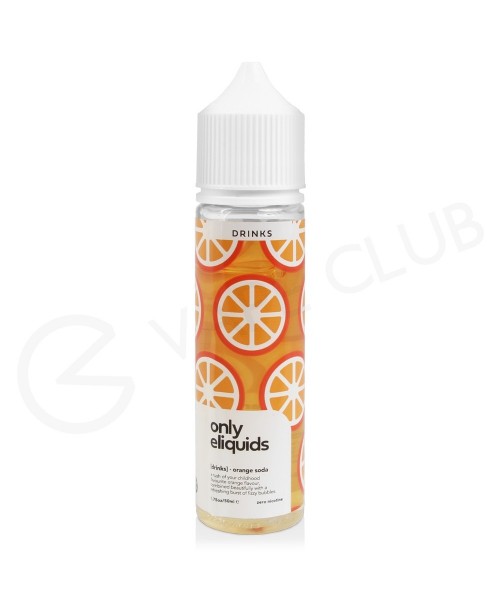 Orange Soda Shortfill E-Liquid by Only Eliquids Dr...