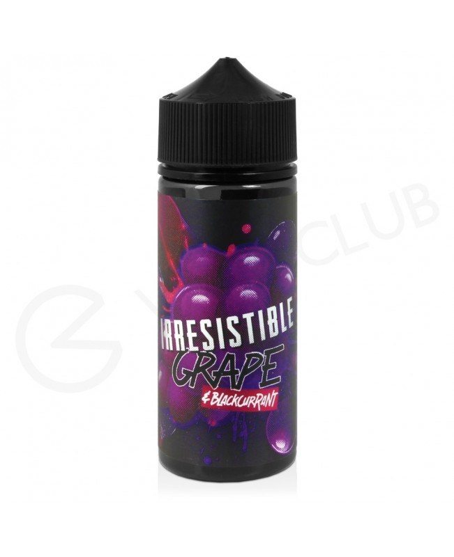 Grape & Blackcurrant Shortfill E-Liquid by Irresistible Grape