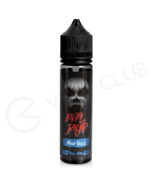 Blue Razz Shortfill E-Liquid by Evil Drip 50ml