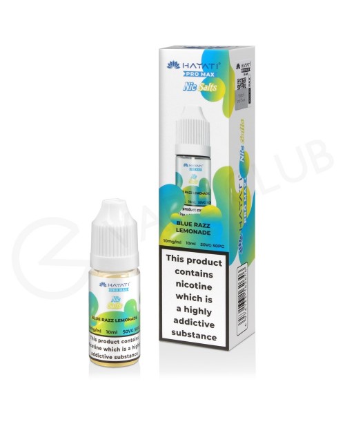 Blue Razz Lemonade E-Liquid by Hayati Pro Max Nic ...