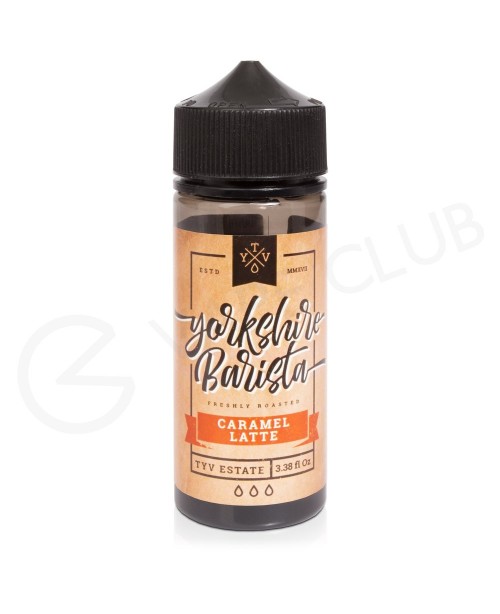 Caramel Latte Shortfill E-liquid by Yorkshire Bari...