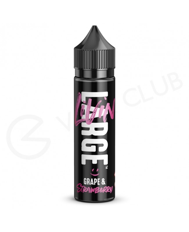 Grape & Strawberry Shortfill E-Liquid by Livin Large 50ml