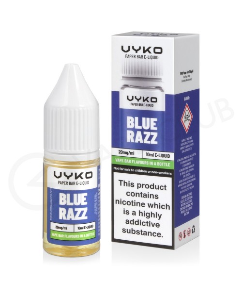 Blue Razz Nic Salt E-Liquid by Vyko