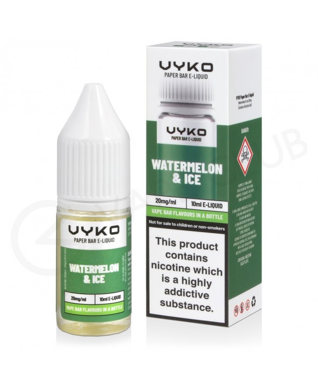 Watermelon & Ice Nic Salt E-Liquid by Vyko