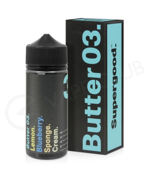 Butter 03 Shortfill E-Liquid by Supergood 100ml