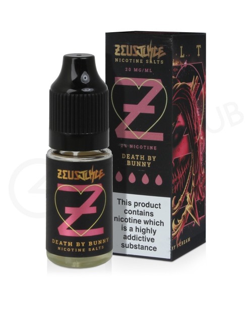 Death By Bunny Nic Salt E-Liquid by Zeus Juice