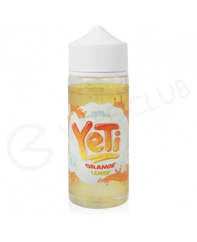 Orange Lemon Shortfill E-Liquid by Yeti Ice 100ml