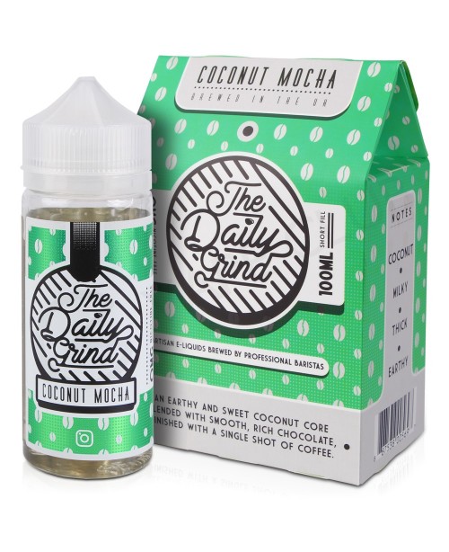 Coconut Mocha Shortfill E-Liquid by The Daily Grin...