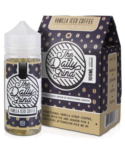 Vanilla Iced Coffee Shortfill E-Liquid by The Dail...