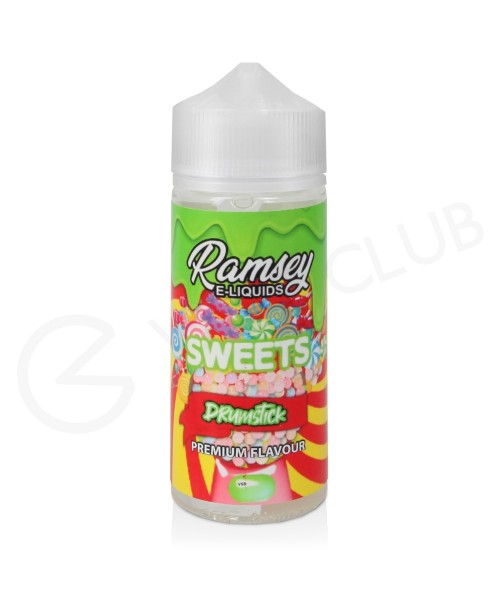 Drumstick Shortfill E-Liquid by Ramsey Sweets 100m...