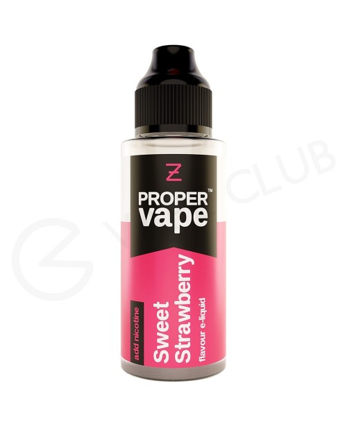 Sweet Strawberry Shortfill E-Liquid by Proper Vape...