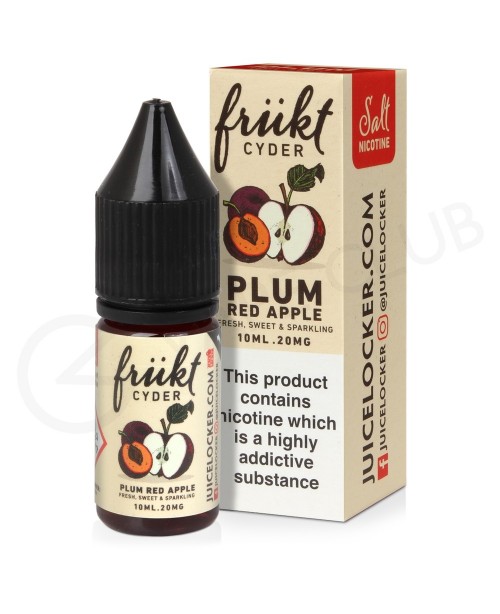 Plum Red Apple Nic Salt E-Liquid by Frukt Cyder