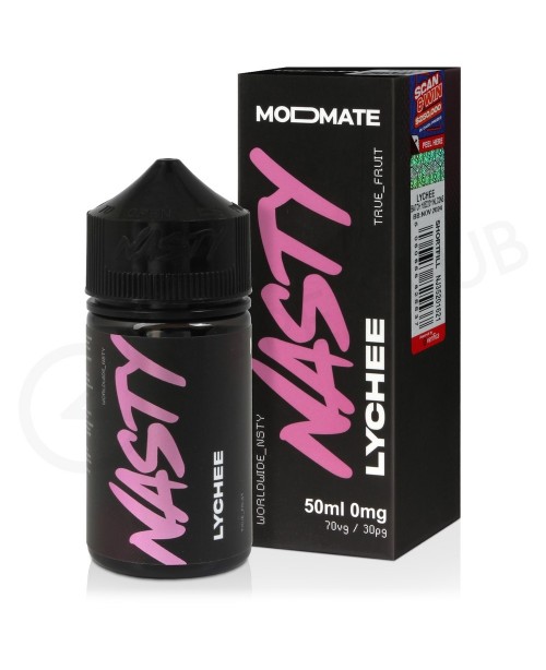 Lychee Modmate Shortfill E-liquid by Nasty 50ml