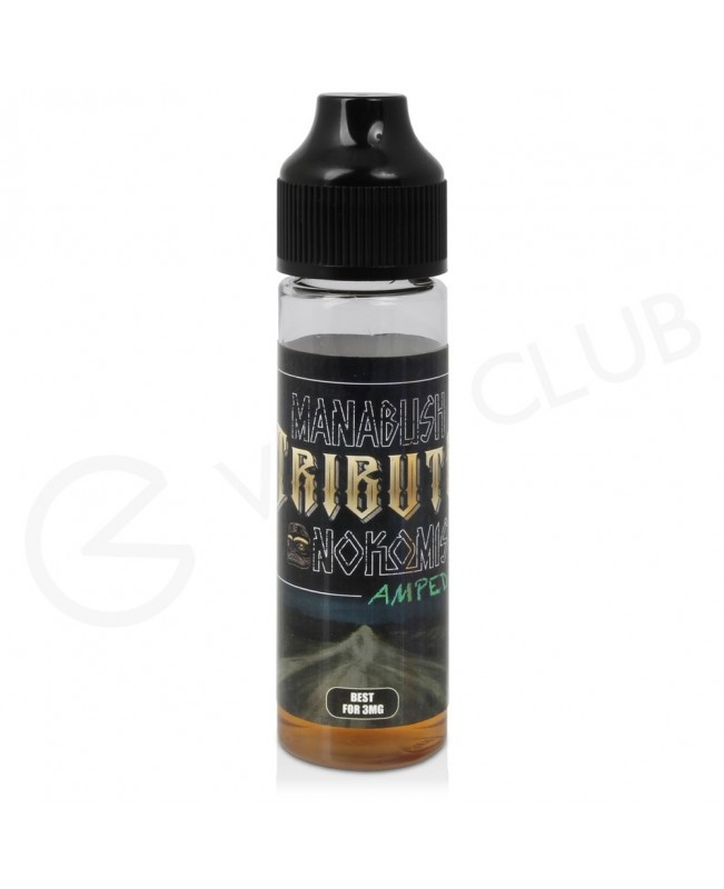 Nokomis Amped Shortfill E-Liquid by Manabush Tribute Range