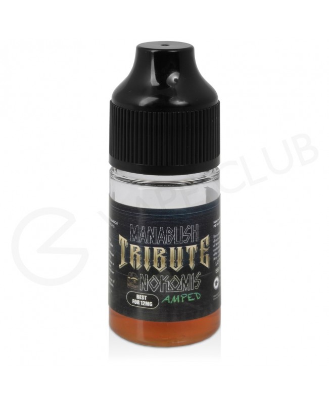 Nokomis Amped Shortfill E-Liquid by Manabush Tribute Range