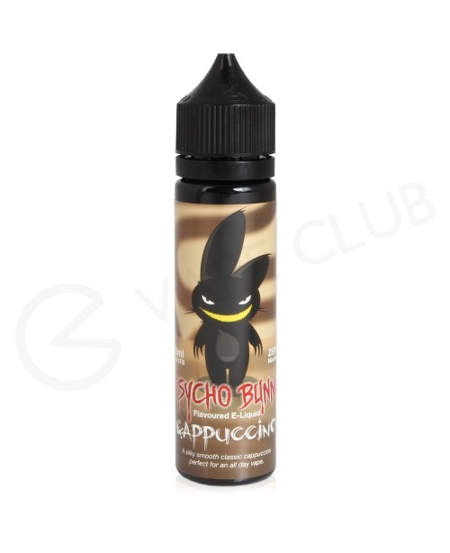 Cappuccino Shortfill E-Liquid by Psycho Bunny 50ml