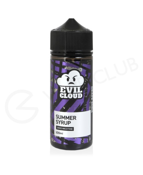 Summer Syrup Shortfill E-Liquid by Evil Cloud 100m...