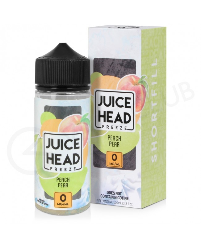 Pear Peach Freeze Shortfill E-Liquid by Juice Head 100ml