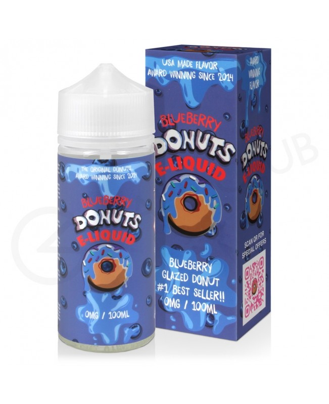 Blueberry Shortfill E-Liquid by Donuts 100ml