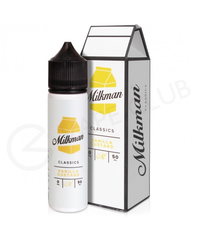 Vanilla Custard Shortfill E-Liquid by The Milkman 50ml