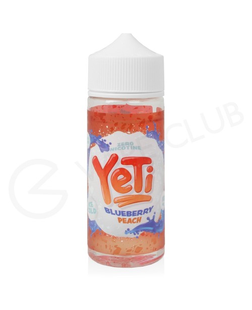 Blueberry Peach Shortfill E-Liquid by Yeti Ice 100...