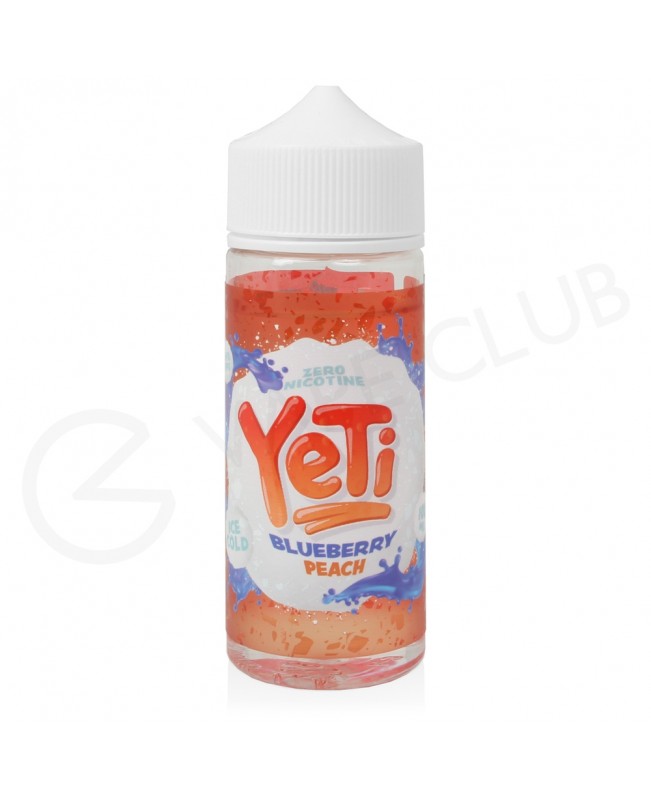 Blueberry Peach Shortfill E-Liquid by Yeti Ice 100ml