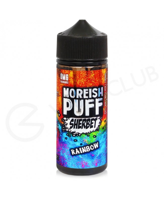 Rainbow Sherbet Shortfill E-Liquid by Moreish Puff 100ml