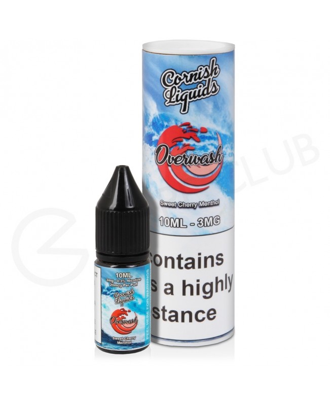 Overwash E-Liquid By Cornish Liquids