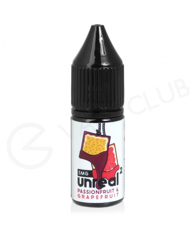 Passionfruit & Grapefruit Nic Salt E-Liquid by Unreal 2