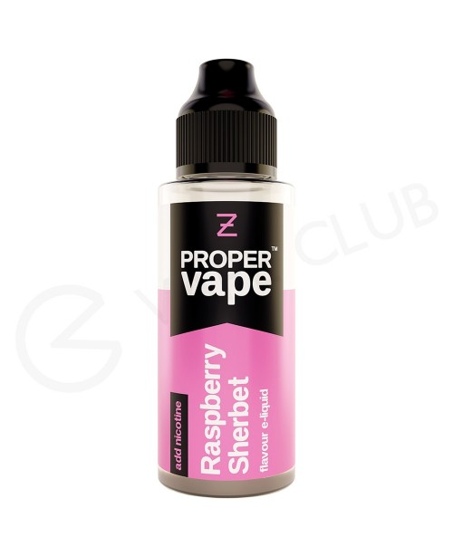 Raspberry Sherbet Shortfill E-Liquid by Proper Vap...