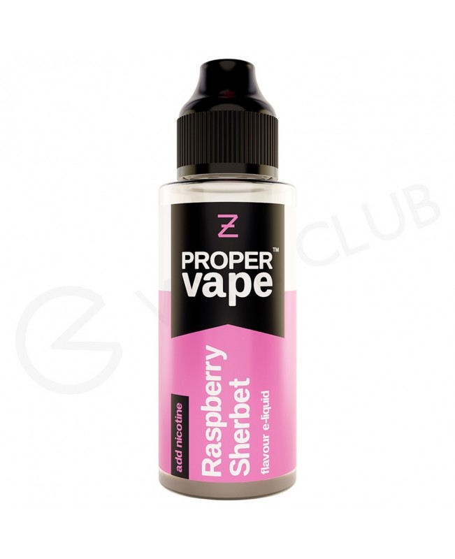 Raspberry Sherbet Shortfill E-Liquid by Proper Vape 100ml