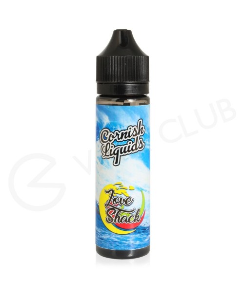 Love Shack Shortfill E-Liquid by Cornish Liquids 5...