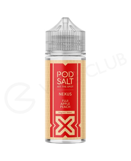 Fuji Apple Peach Shortfill E-Liquid by Pod Salt Ne...