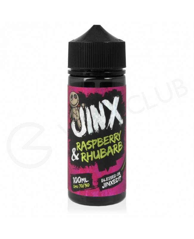 Raspberry & Rhubarb Shortfill E-Liquid by Jinx 100ml