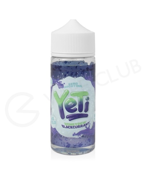 Honeydew Blackcurrant Shortfill E-Liquid by Yeti I...