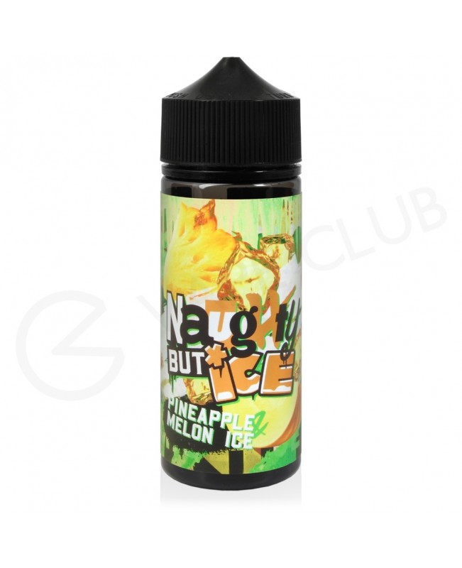 Pineapple & Melon Ice Shortfill E-Liquid by Naughty But Ice 100ml