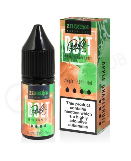 Apple Grapefruit Nic Salt E-Liquid by Bolt