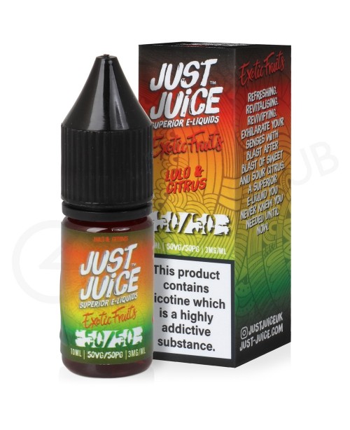 Lulo & Citrus E-Liquid by Just Juice Exotic Fr...