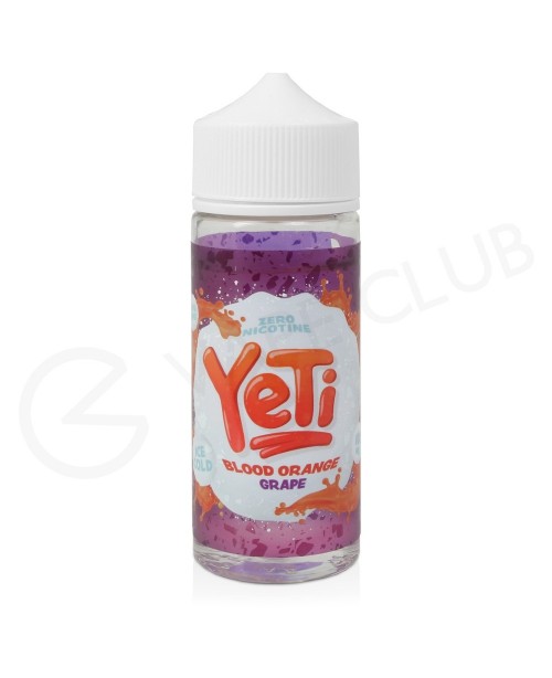 Blood Orange Grape Shortfill E-Liquid by Yeti Ice ...