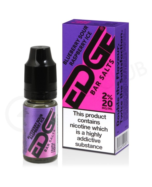 Blueberry Sour Raspberry Ice Nic Salt by Edge Bar ...