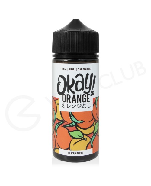 Peach & Apricot Shortfill E-Liquid by Okay Ora...