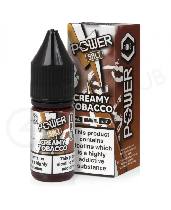 Creamy Tobacco Nic Salt E-Liquid by Juice N Power