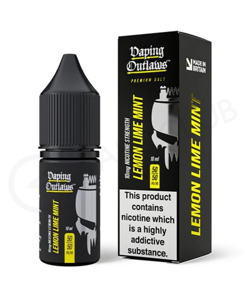 Lemon Lime Mint Nic Salt E-Liquid by Vaping Outlaw...