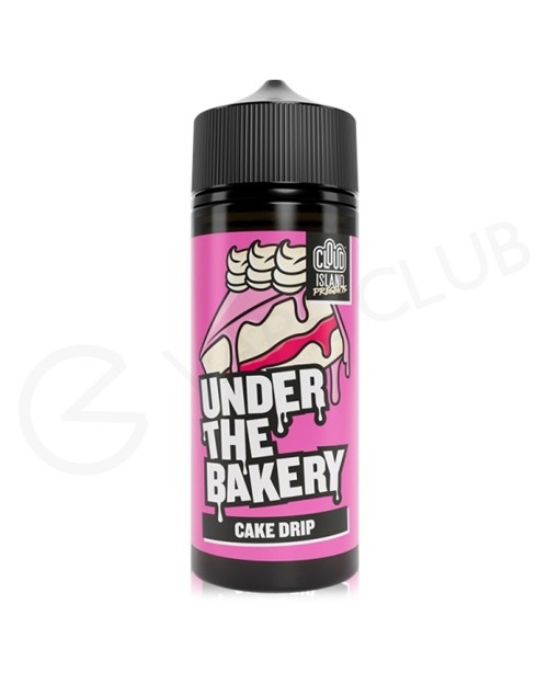 Cake Drip Shortfill E-Liquid by Under the Bakery