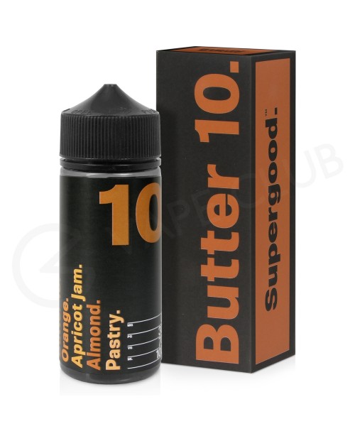 Butter 10 Shortfill E-Liquid by Supergood 100ml