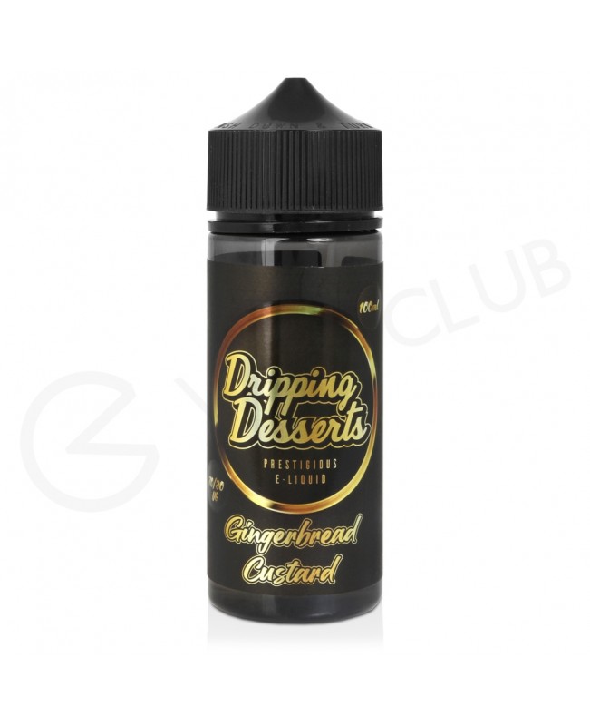 Gingerbread Custard Shortfill E-Liquid by Dripping Desserts 100ml