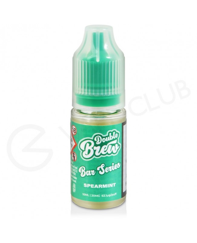 Spearmint Nic Salt E-Liquid by Double Brew