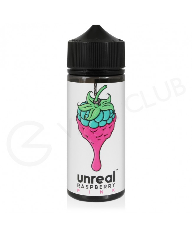 Pink Shortfill E-Liquid by Unreal Raspberry 100ml