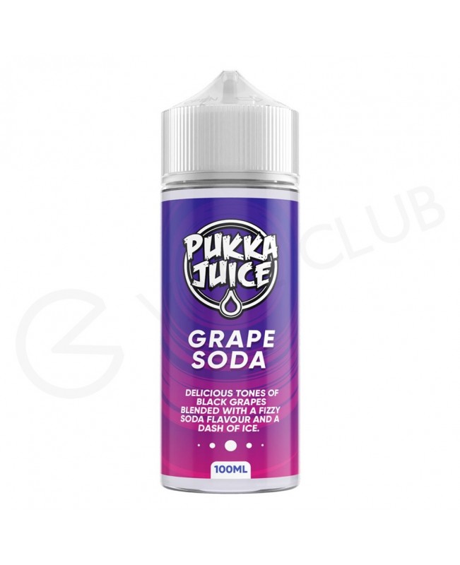 Grape Soda Shortfill E-Liquid by Pukka Juice 100ml